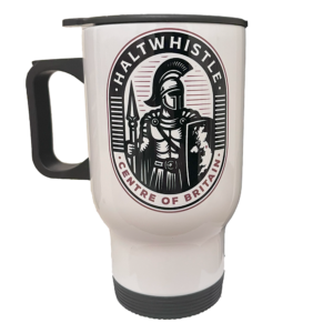Metal Travel Mug with Handle 14oz