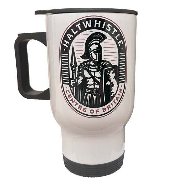 Metal Travel Mug with Handle 14oz