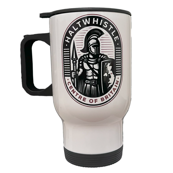 Metal Travel Mug with Handle 14oz